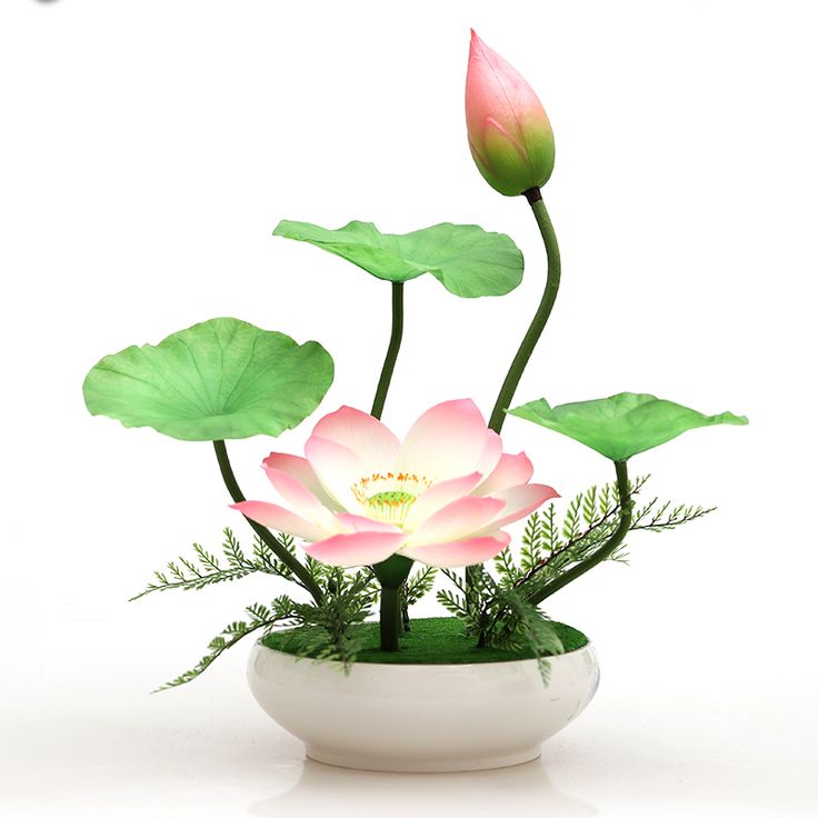 Artificial Lotus Set